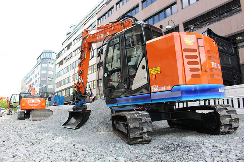 GRAVEMASKIN ELEKTRISK, BELTEGÅENDE 8,1-11,0 tonn GRAVEMASKIN ELEKTRISK, BELTEGÅENDE 8,1-11,0 tonn